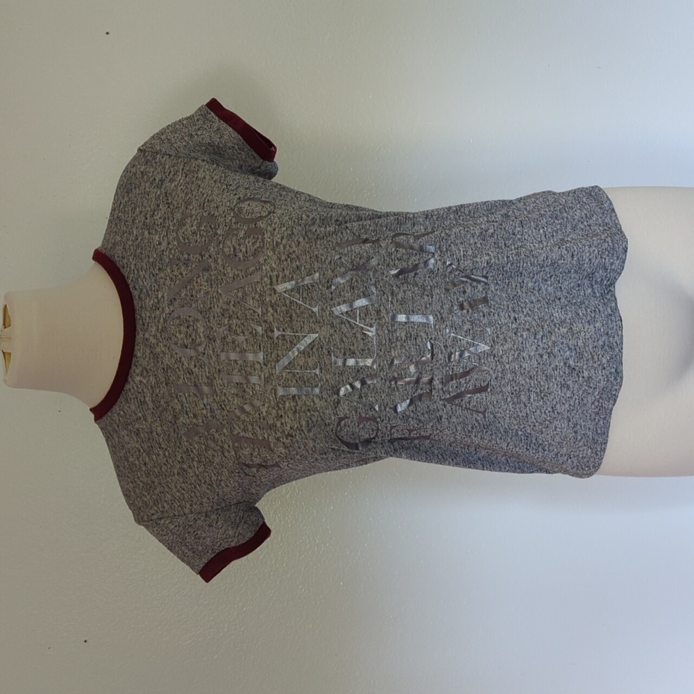 Star Wars 'In A Galaxy Far Far Away' Heather Gray Ringer Tee